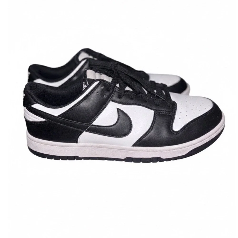 Nike Dunk Low Blk White Panda Mens Shoes Sz 12 Sneakers‎ Athletic Sporty Casual